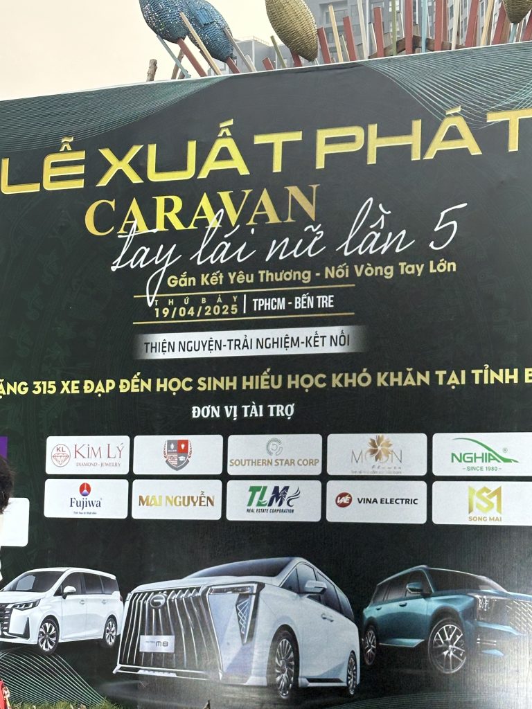 Lễ xuất phát Caravan tay lái nữ lần 5