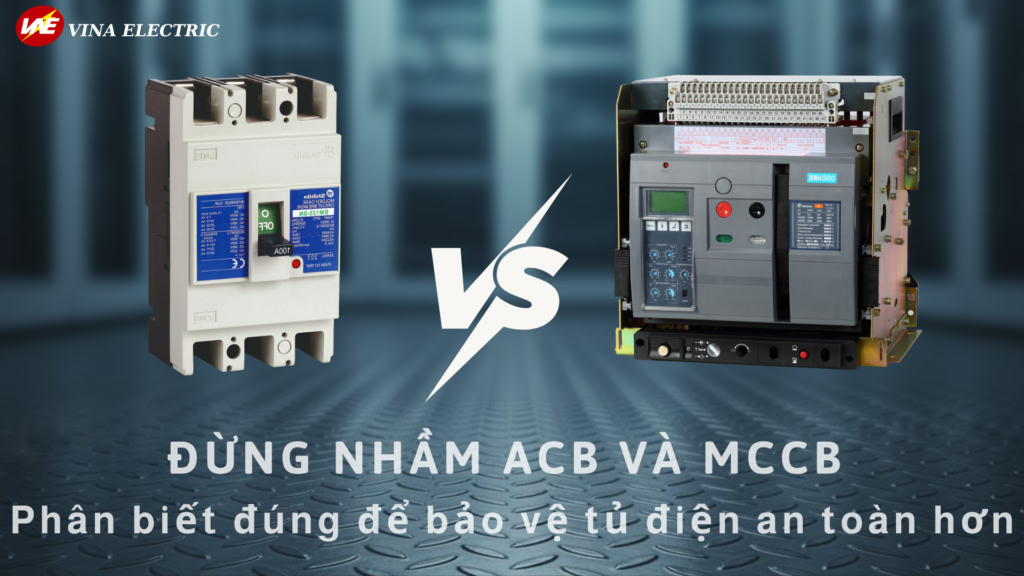 Đừng Nhầm ACB Với MCCB – Lỗi Tưởng Nhỏ Nhưng Có Thể “Đốt” Cả Tủ Điện ...